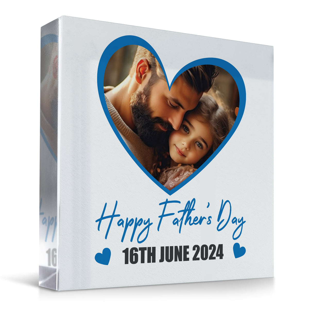 Personalised Dad Gift For Fathers Day Photo Plaque Fathers Day