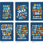 Fathers Day Card For Dad Pack Of 6 Cards For Dad Greetings Card