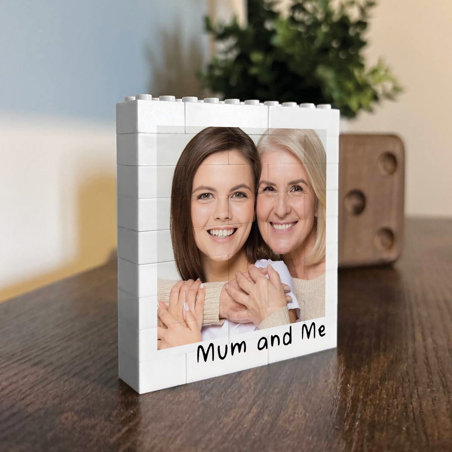 Personalised Gift For Mum Photo Plaque Mum And Me Gift