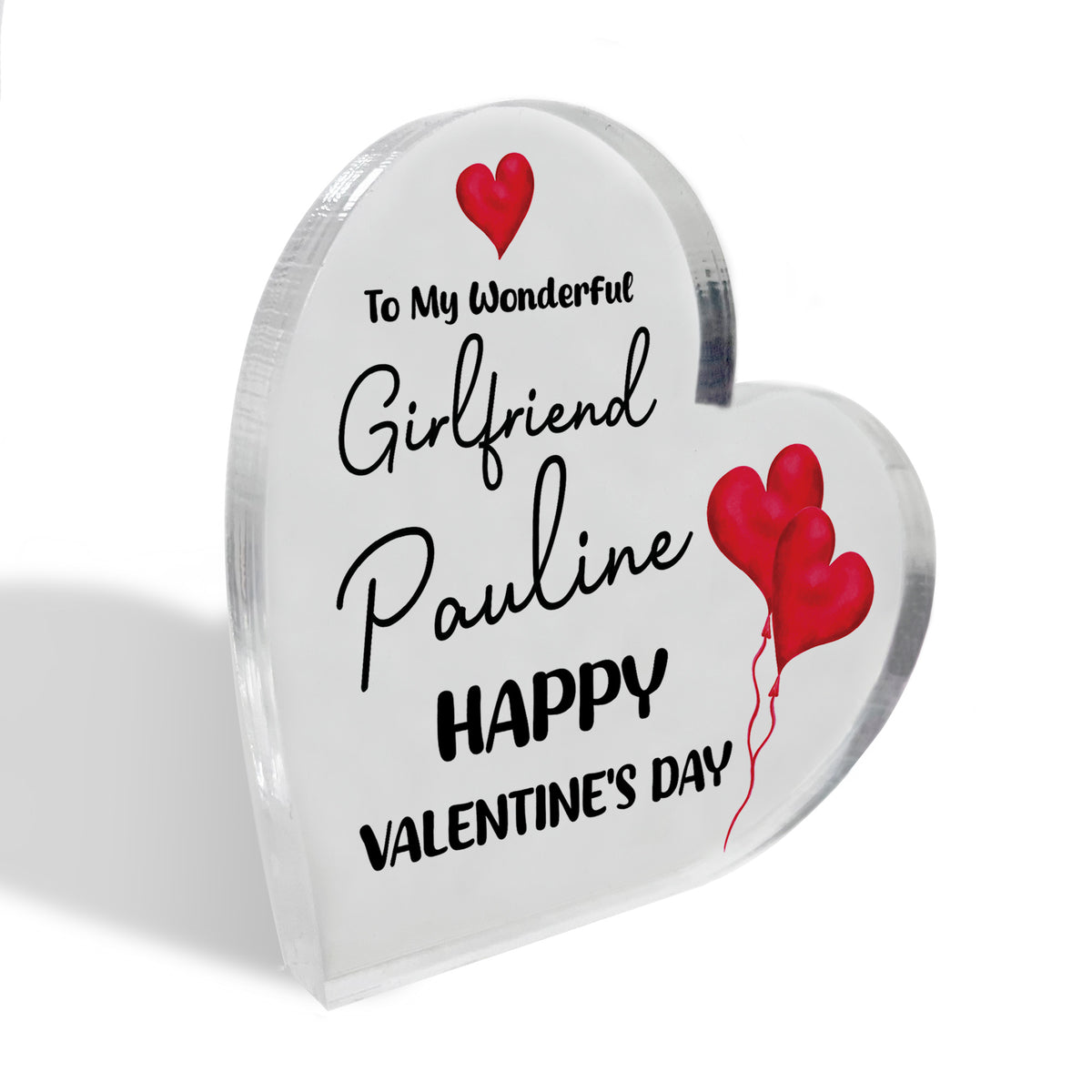 Gift For Girlfriend To My Wonderful Girlfriend Happy Valentines