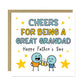 Funny Card For Grandad For Fathers Day CHEERS Card With Envelope