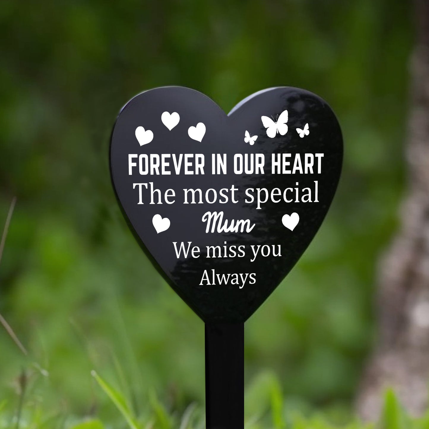 Mum Memorial Stake In Loving Memory of Mum Grave Marker