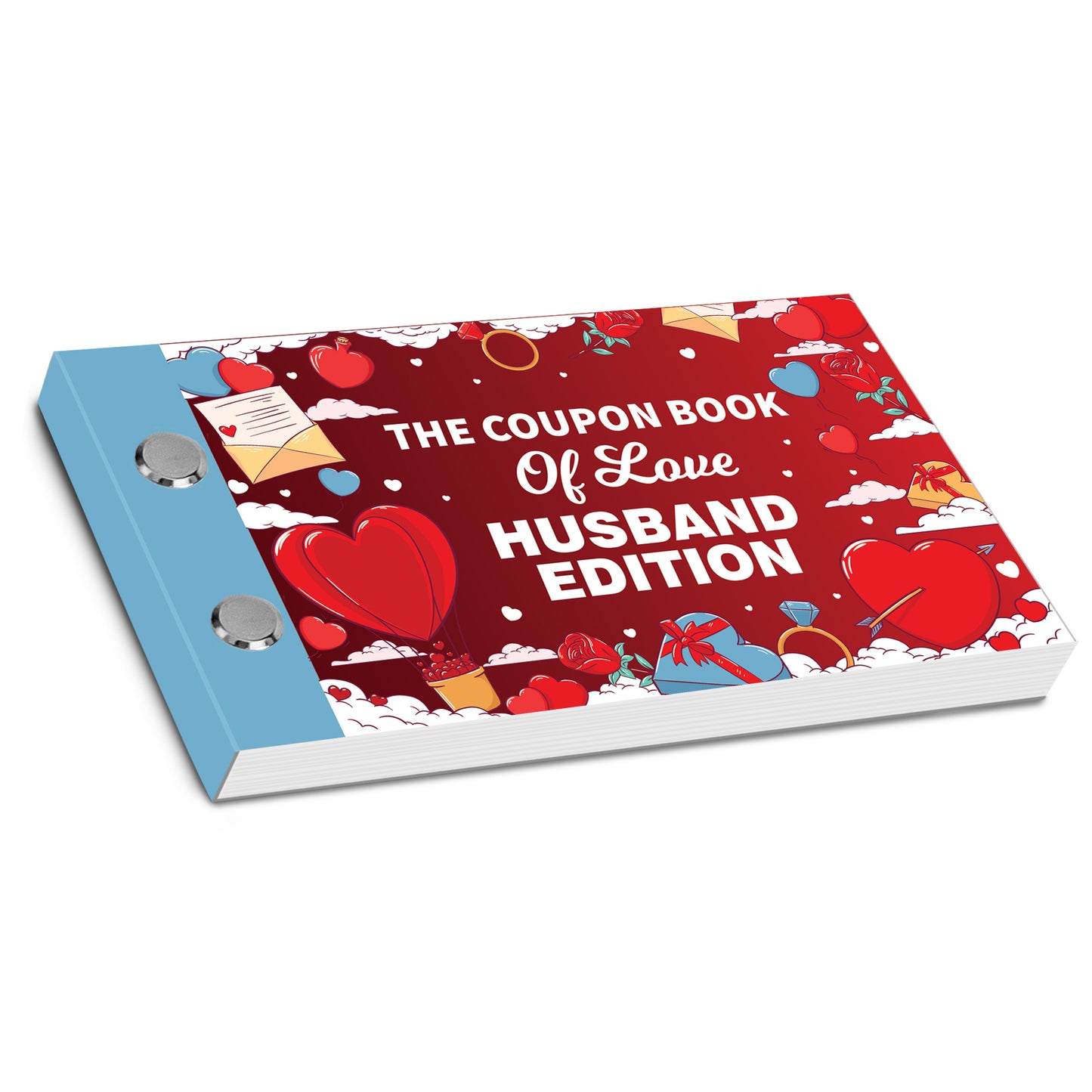 Husband Coupon Book Of Love Valentines Day Gifts For Him