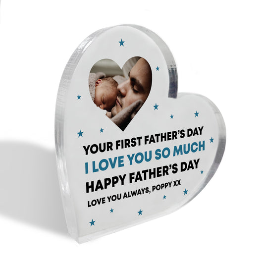 Happy 1st Fathers Day Gifts For Dad Gifts From Daughter Son
