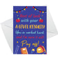 Good Luck With Your A-LEVEL RESULTS CARD For Daughter Son