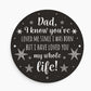 Dad Gifts For Fathers Day Acrylic Plaque Dad Gifts from Daughter