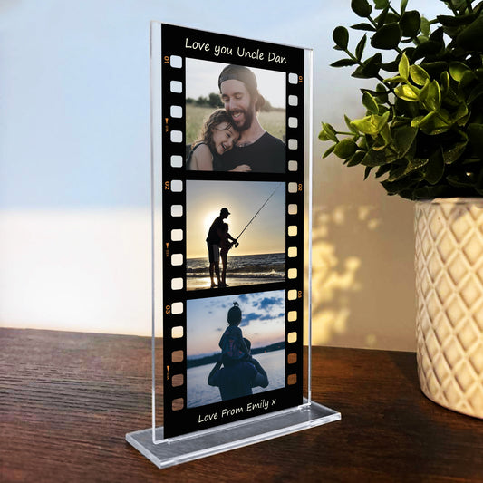 Personalised Love You Uncle Gift Birthday Fathers Day Collage