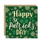 St Patricks Day Card Irish Day Cards with Shamrocks