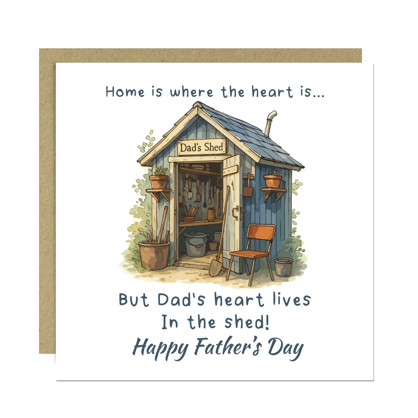 Funny Fathers Day Card For Dad From Daughter Son Kids