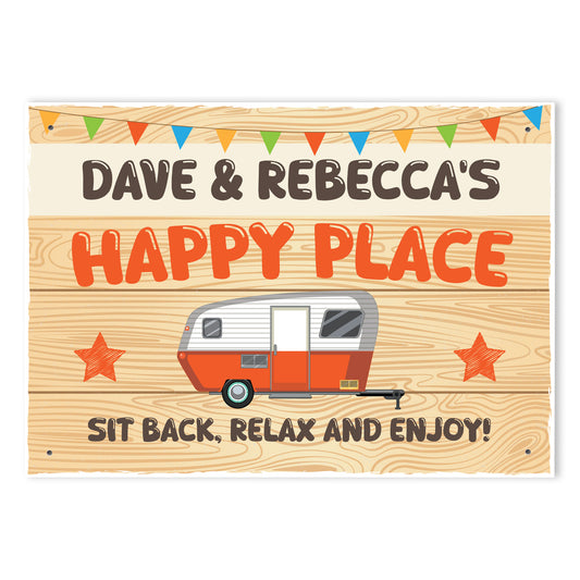 Novelty Gift For Caravan Personalised Sign Funny Caravan Gift