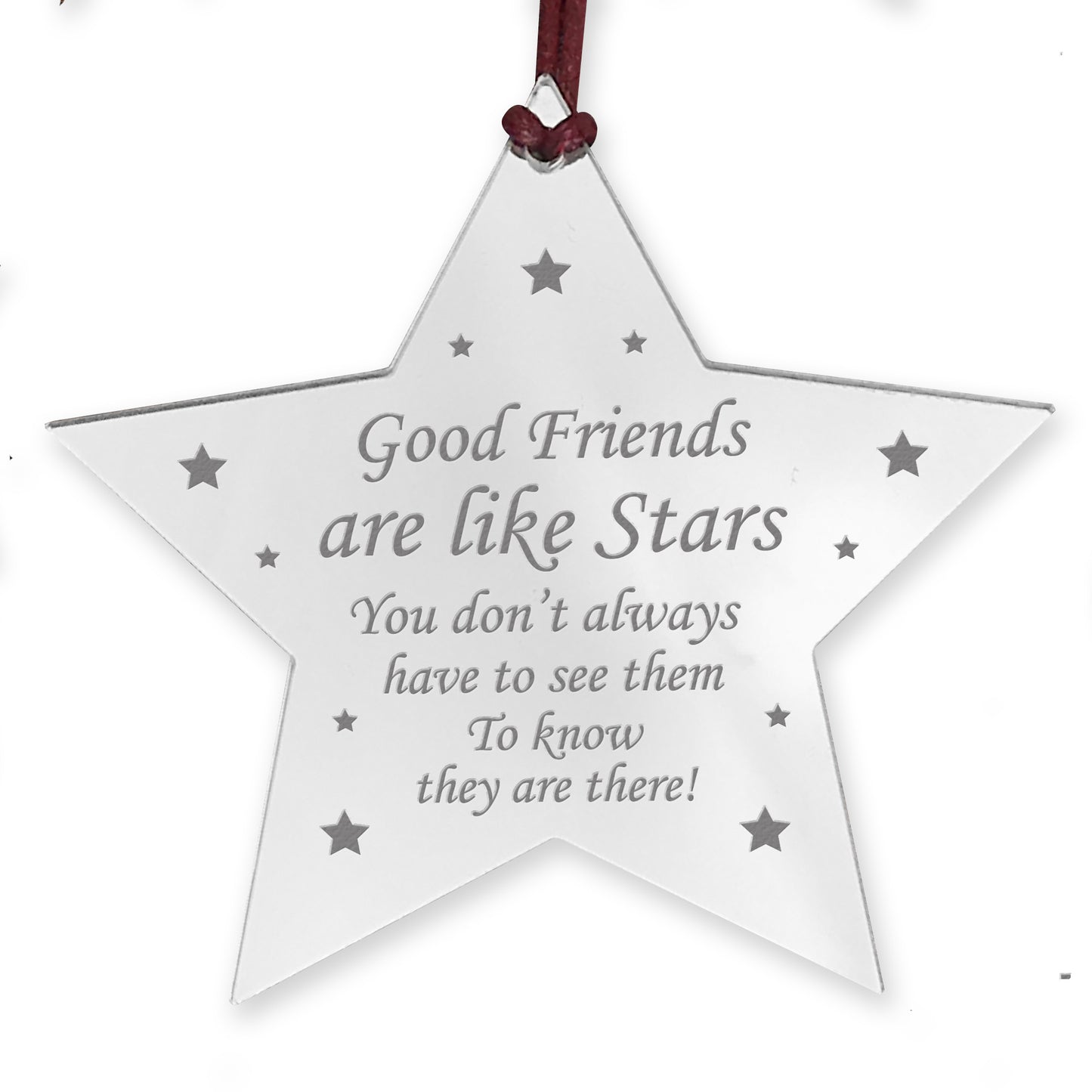 Friendship Gift Acrylic Star Best Friend Birthday Christmas Gift