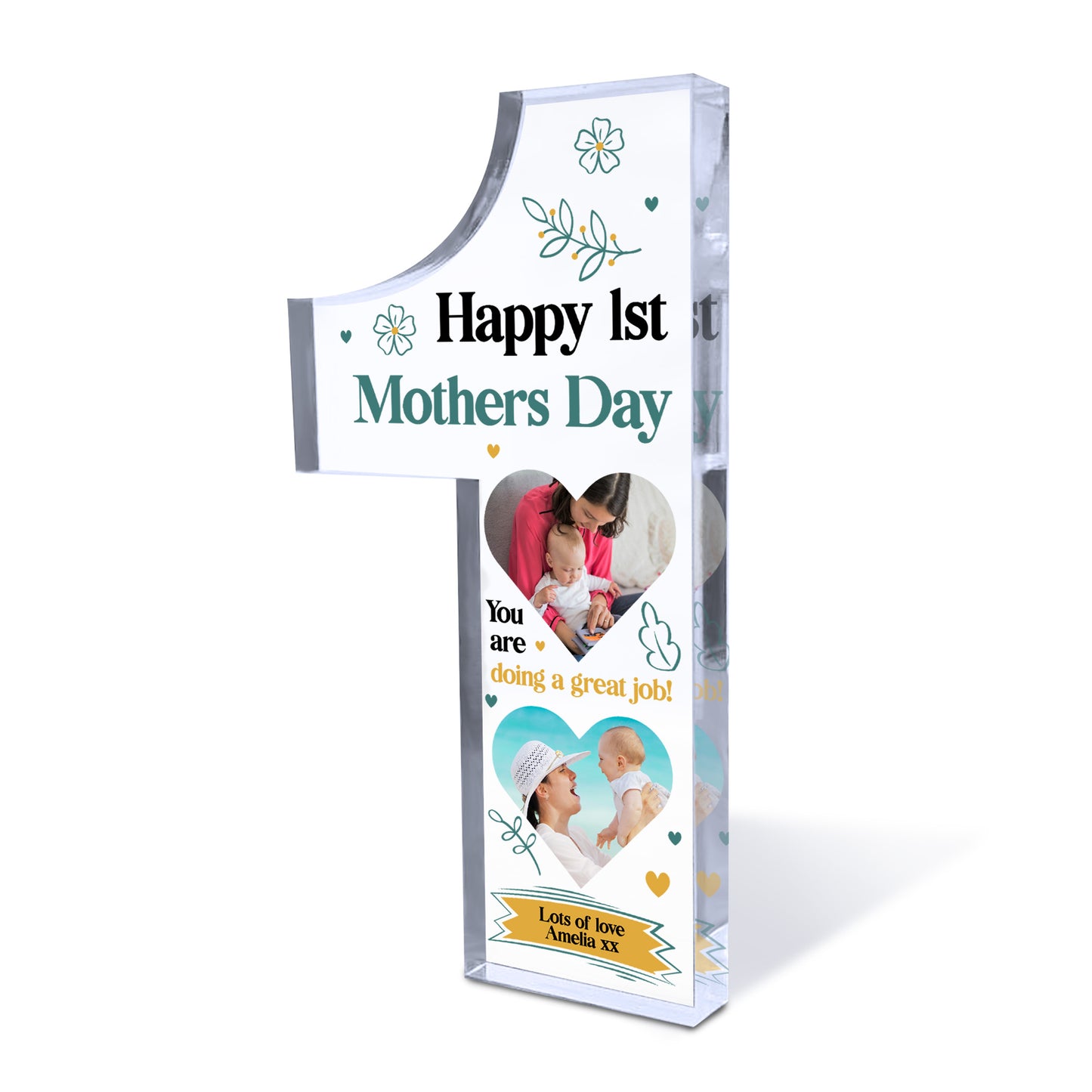 Happy 1st Mothers Day Gift Thank You Gift For Mummy From Son