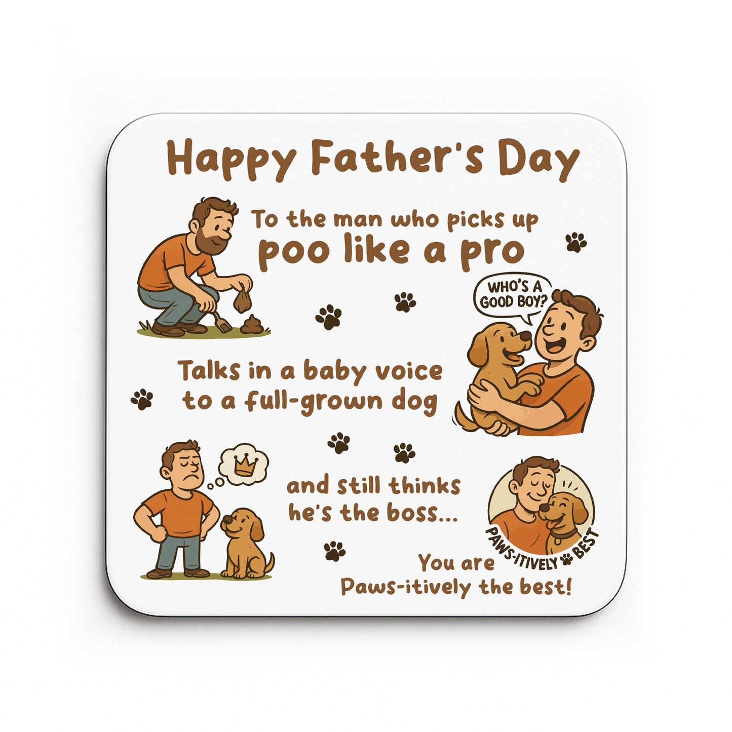 FUNNY Fathers Day Gift From The Dog Fathers Day Gift For Dog Dad