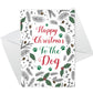 Happy Christmas To The Dog Funny Christmas Card Christmas Card