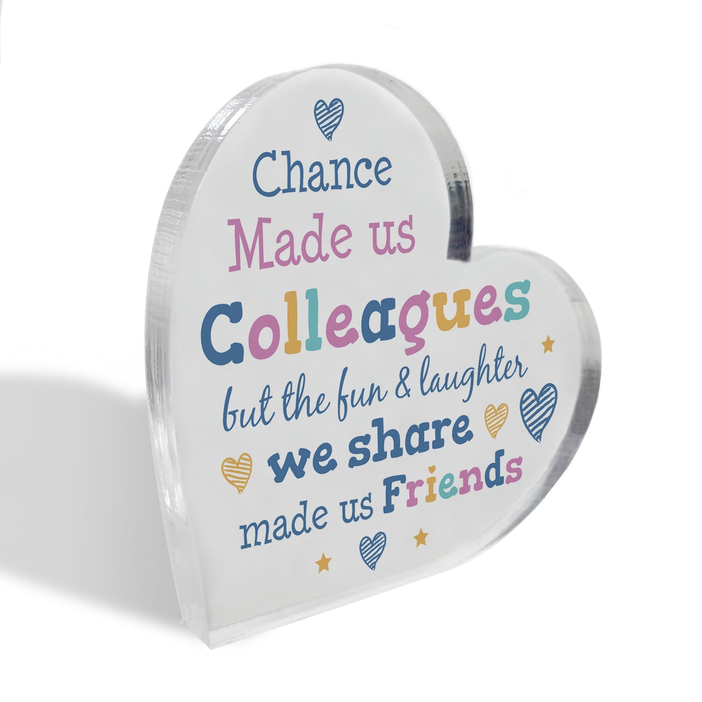 Funny Gift For Colleague For Biirthday Christmas Acrylic Plaque