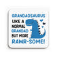 Grandad Coaster Novelty Grandadsaurus Funny Gift For Birthday