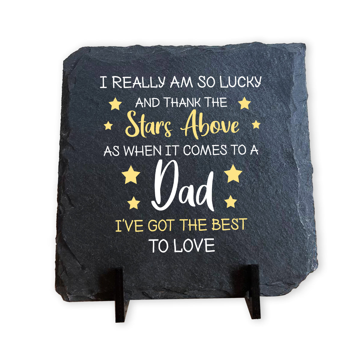 Dad Gift Slate Plaque Gifts for Dad from Daughter Christmas