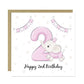 2nd Birthday Card For Girl Daughter 2nd Birthday Card Niece
