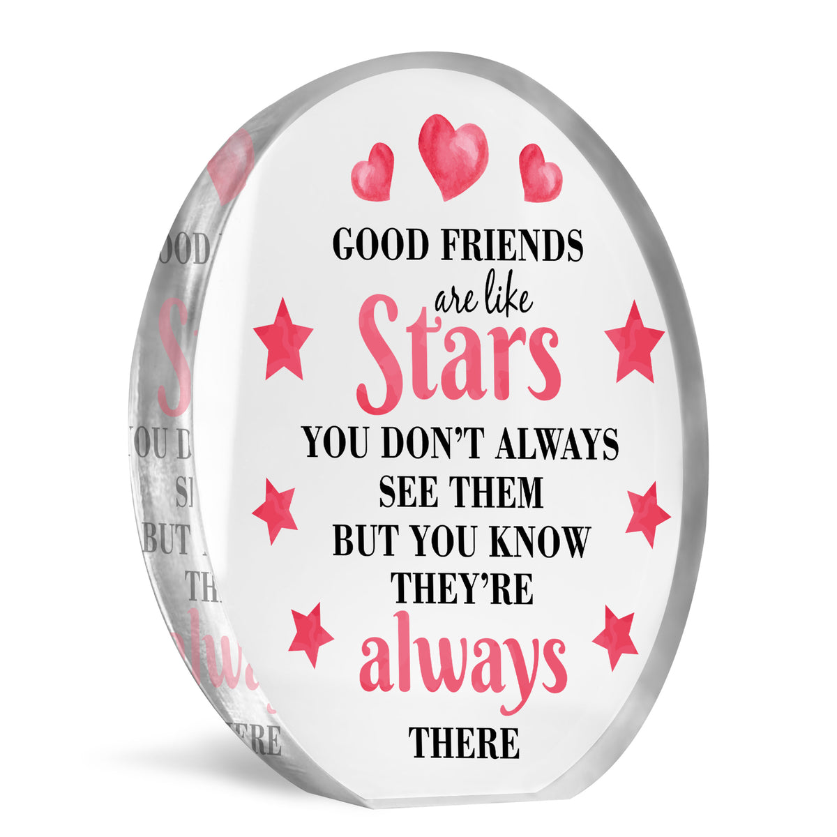 Good Friends Gift Ornament Acrylic Plaque Gift For Best Friend