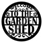 Garden Shed Sign For Garden Signs For Outside Acrylic Plaque
