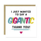 Thank You Card Gigantic Thank You Card For Teacher Volunteer