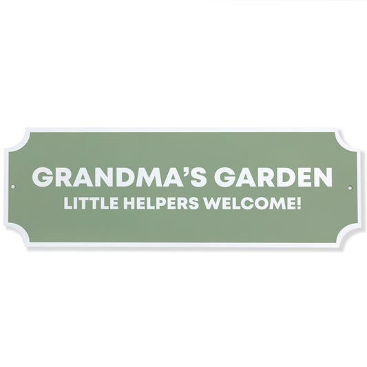Personalised Garden Sign Hanging Door Wall Plaque Garden Signs