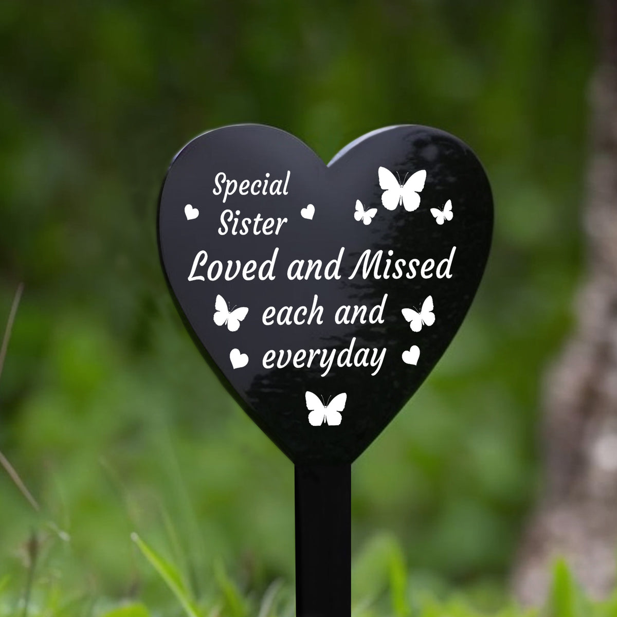 Sister Memorial Grave Stake Memorial Plaques For Sister