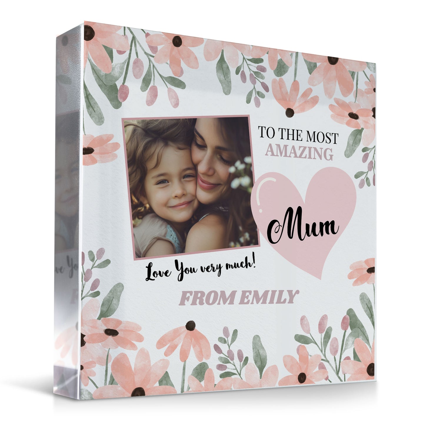 Mum Acrylic Plaque Gifts for Mum Personalised Plaque Mum Gifts