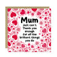 Mum Card For Birthday, Mothers Day Card With Envelope