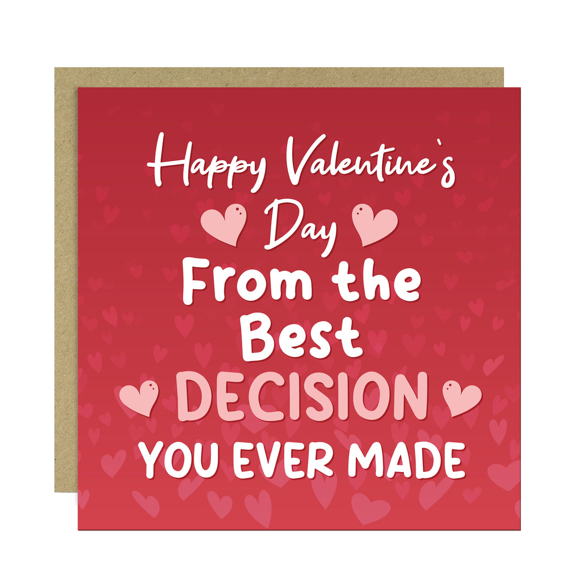 Valentines Day Card for Wife Husband Girlfriend Boyfriend