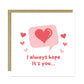 Valentines Card Boyfriend, Card For Him, Notification Card