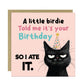 Funny Birthday Card Happy Birthday for Friends Funny Cat Card