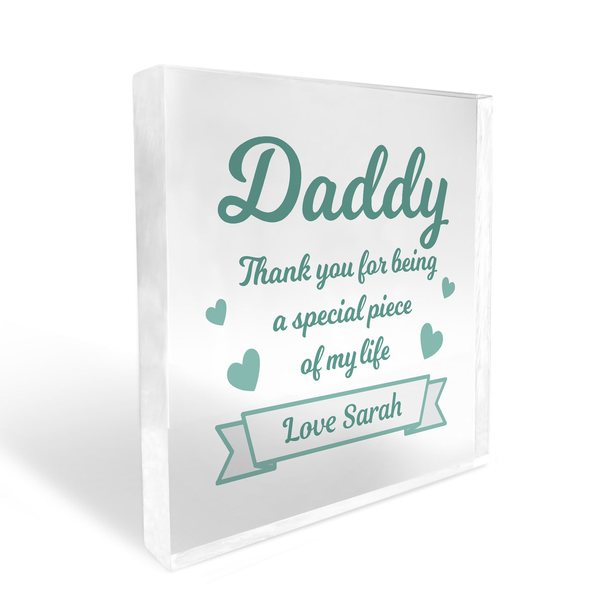 Personalised Daddy Thank You Special Gift For Him Fathers Day
