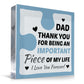 Birthday Gifts for DAD Acrylic Block Puzzle DAD BIRTHDAY GIFT