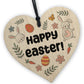 Happy Easter Wooden Hanging Heart Sign Easter Decoration