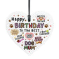 Happy Birthday Gift For Best Dog Mum Funny Gift For Mum Heart