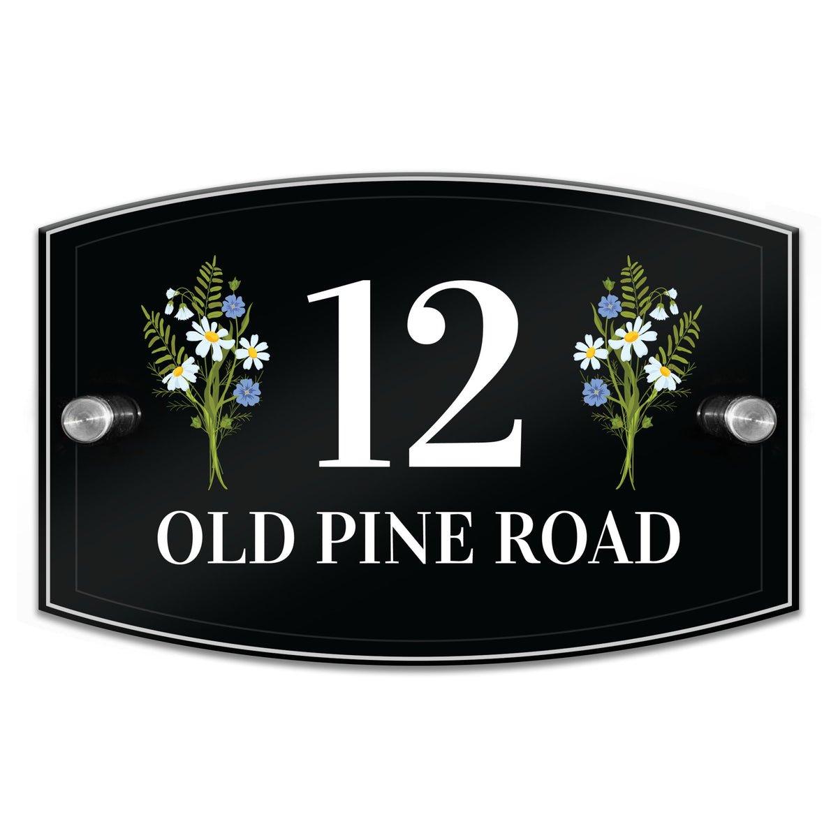 House Number Sign Acrylic Door Signs Door Number Sign Road Sign