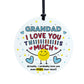 Gift For Best Grandad I Love You This Much Grandad Birthday Gift