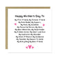 Happy Mothers Day Card With Envelope Card For Mum Cards
