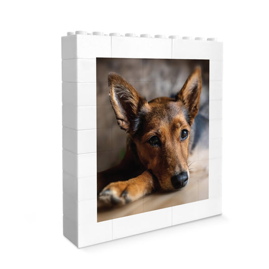 Personalised Dog Photo Plaque Dog Gifts For Dog Lover Block