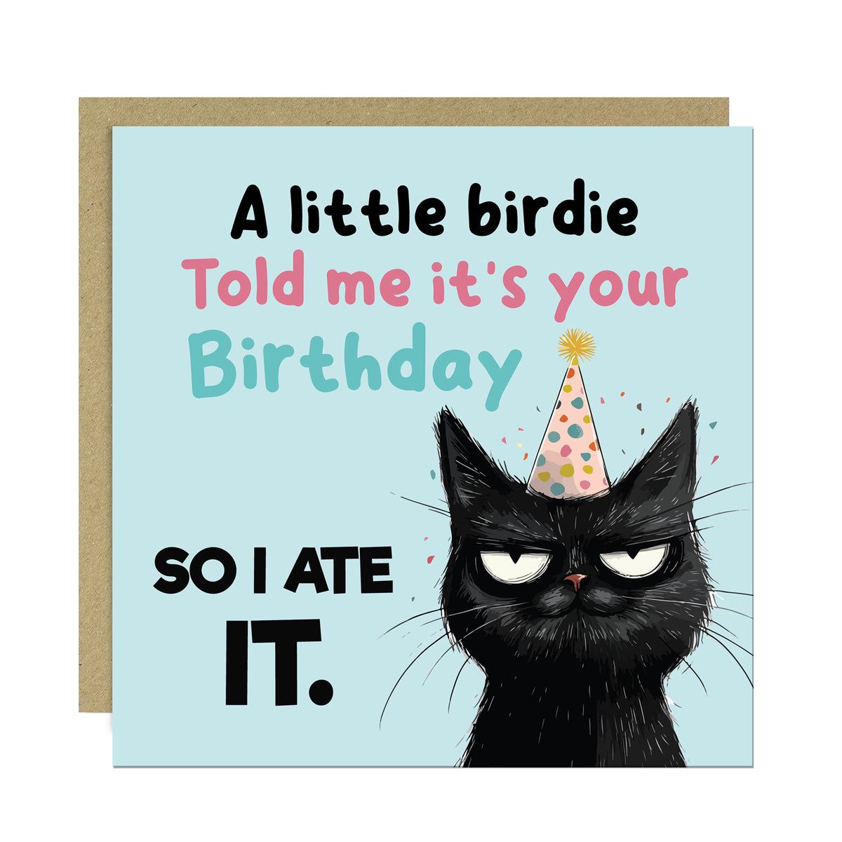 Humorous Birthday Card Happy Birthday for Friends Girls Women