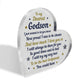 Handmade Godson Gift Acrylic Plaque Godson Birthday Gift