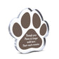 Special Dog Memorial Gift Paw Print Plaque In Memory Of Dog Cat