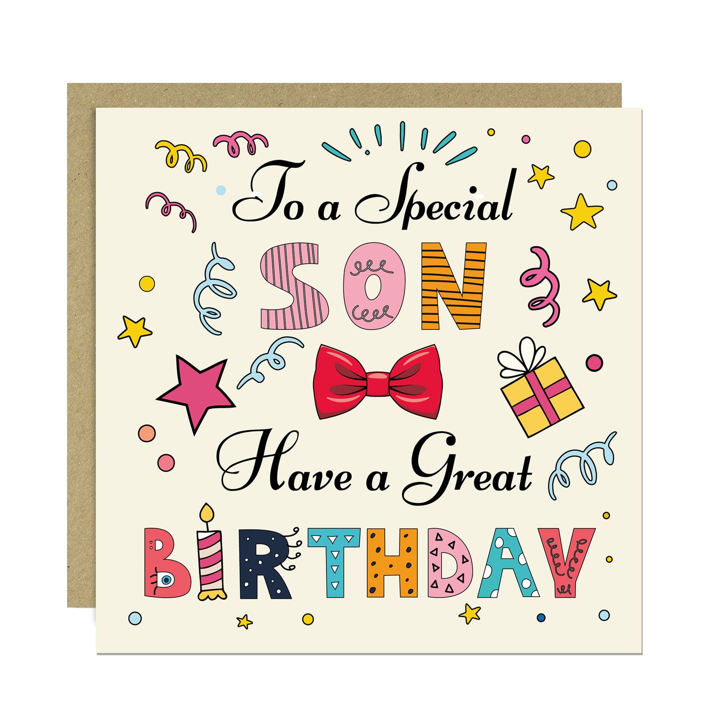 Son Birthday Card Kids Happy Birthday Card For Son Birthday Card