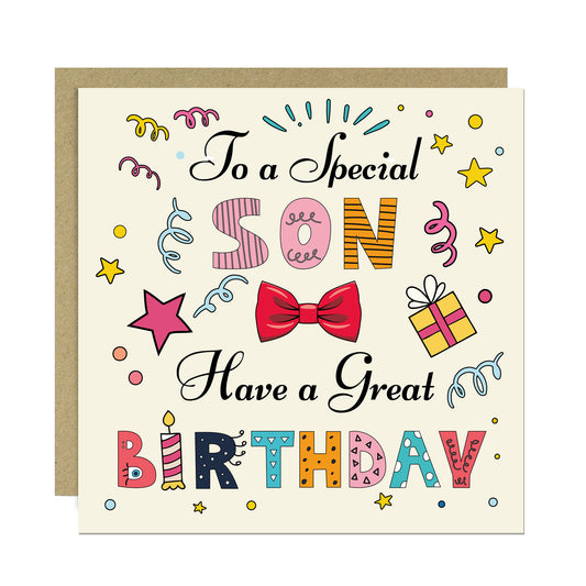 Son Birthday Card Kids Happy Birthday Card For Son Birthday Card
