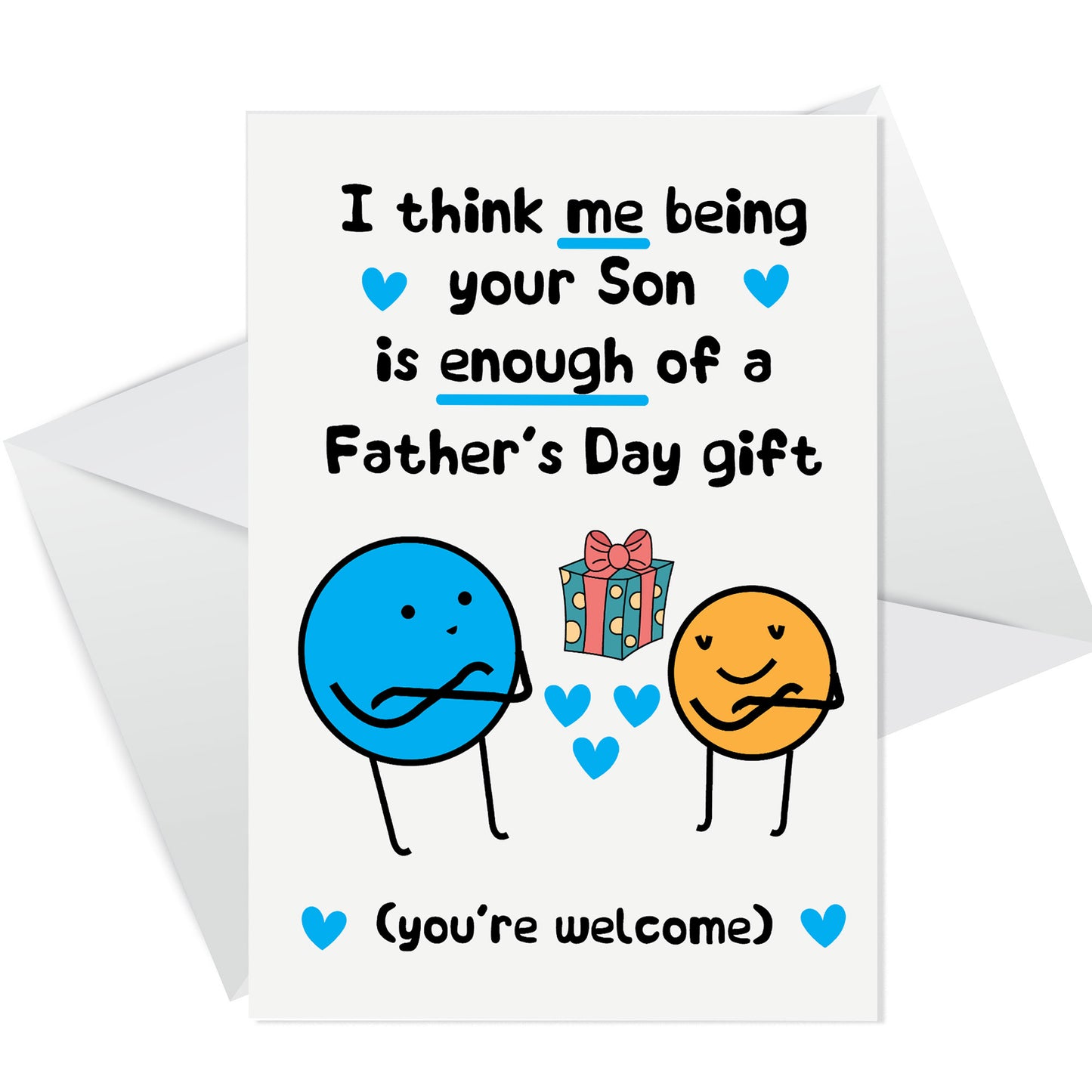 Funny Fathers Day Cards for Dad Daddy Fathers Day Card