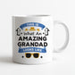 Amazing Grandad Mug Gift For Fathers Day Birthday Novelty Gift
