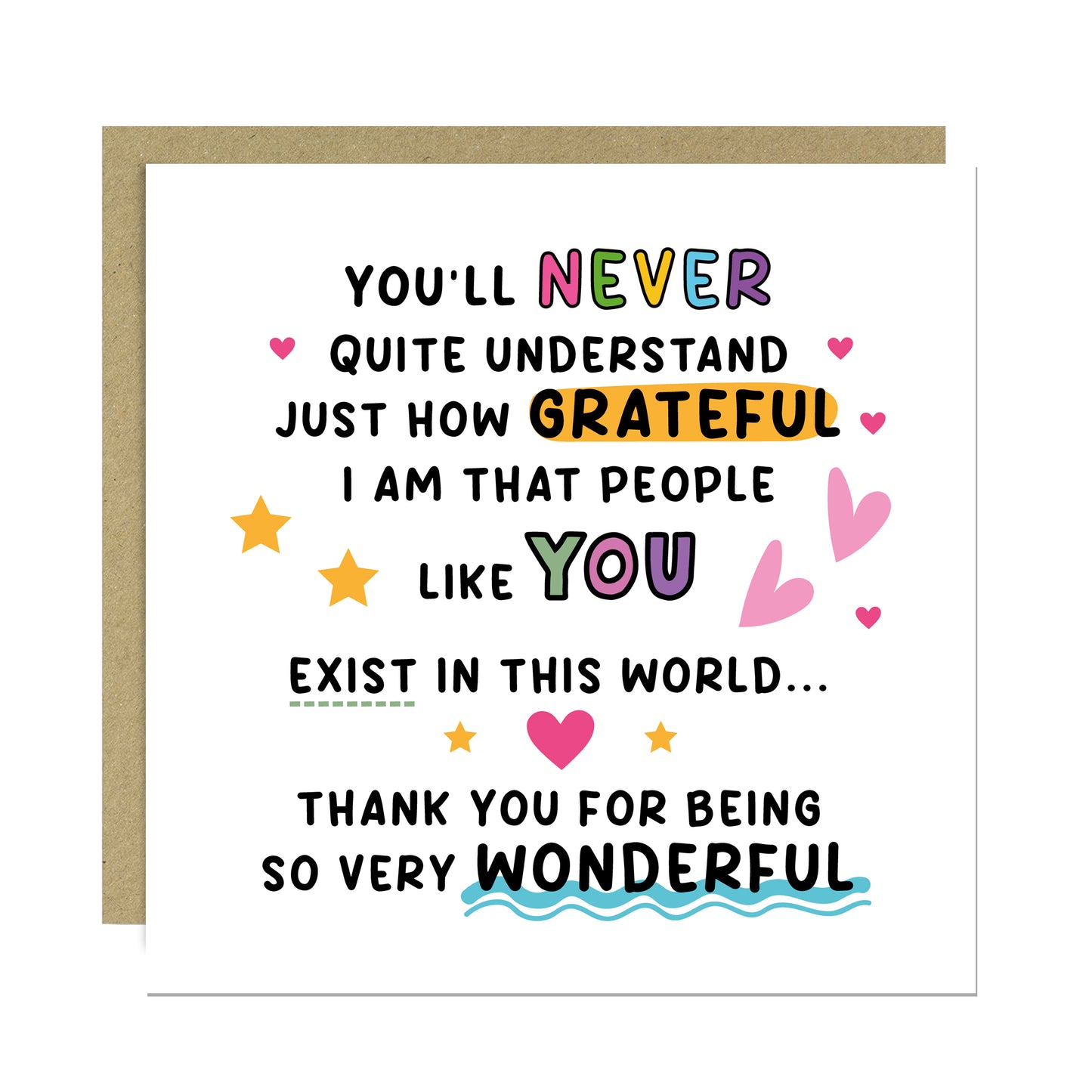 Thank You Card For Teacher Volunteer Colleague Best Friend