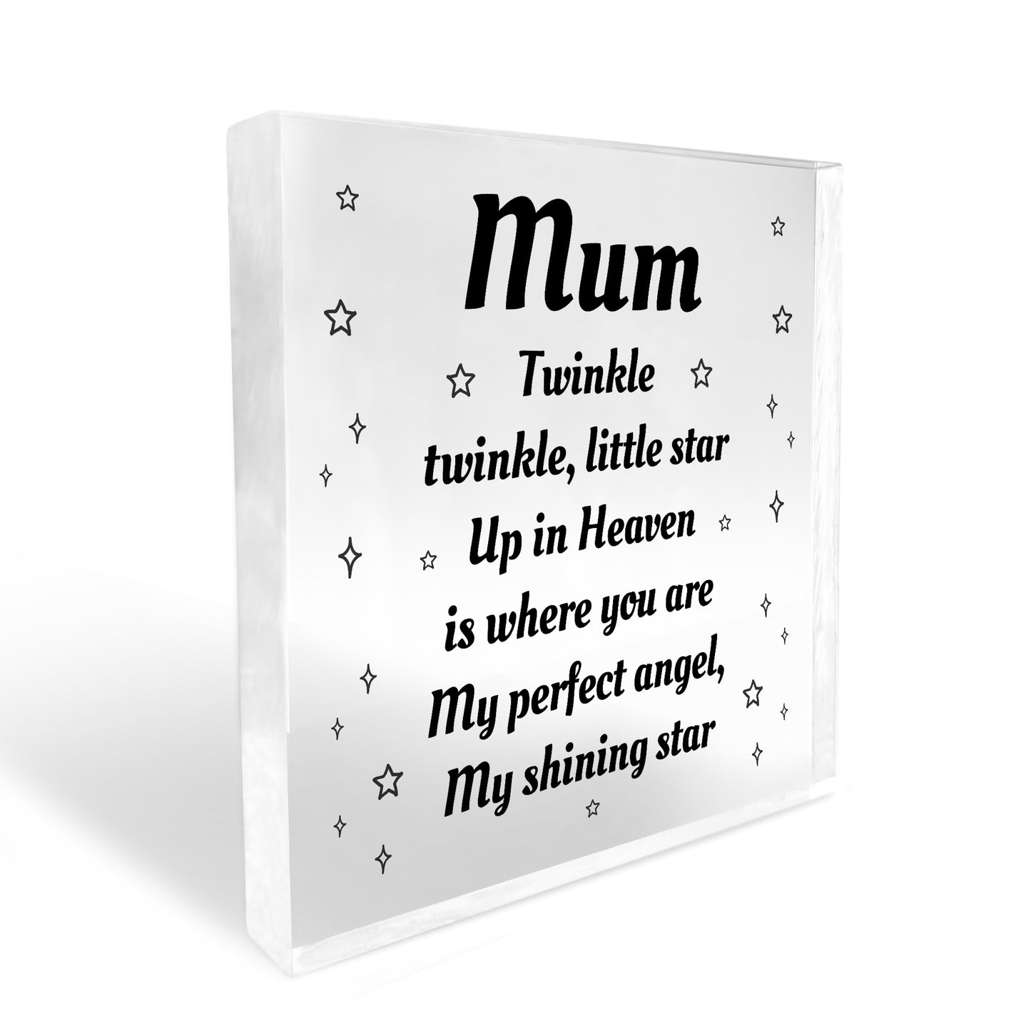 Mum Memorial Plaque For Mothers Day Birthday In Memory Plaque