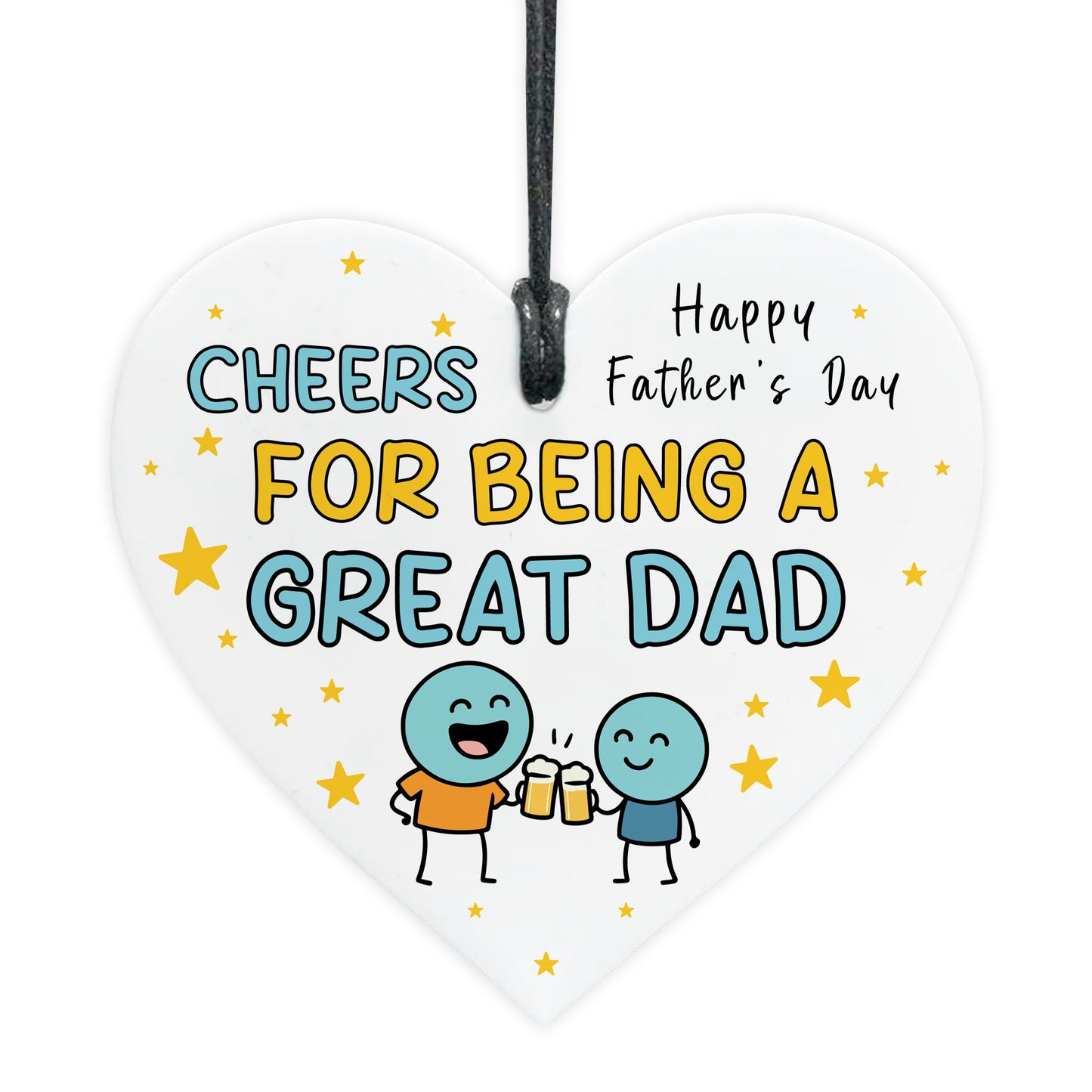 Cheers For Being A Great Dad Funny Fathers Day Gift